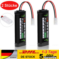 2 Stücke 5000mAh Wiederaufladbar Akku 7,2V Ni-MH Pack RC-Akku Tamiya Stecker