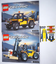 LEGO Technik -  Bauanleitung und Aufkleberbogen 42079 Gabelstapler NEUWARE