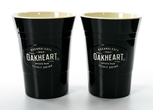 Bacardi oakheart rum glas - oakheart,