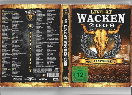Wacken 2009 dvd very - wacken,