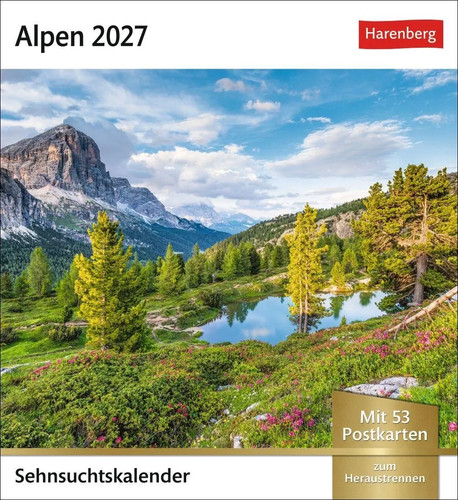Alpen sehnsuchtskalender 2027 - sehnsuchtskalender,