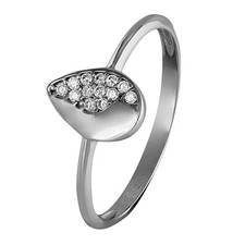 GoldDream Ring Blatt Gr.54-60