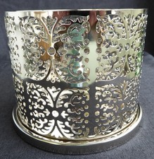 Partylite Windlicht - silbern - Metall