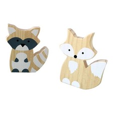 Nordic Holz Fuchs Ornamente