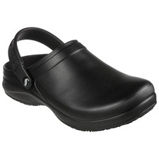 Skechers Herren Riverbound Bogen Für Arbeit Clogs Schlüpfschuhe Rutschfeste