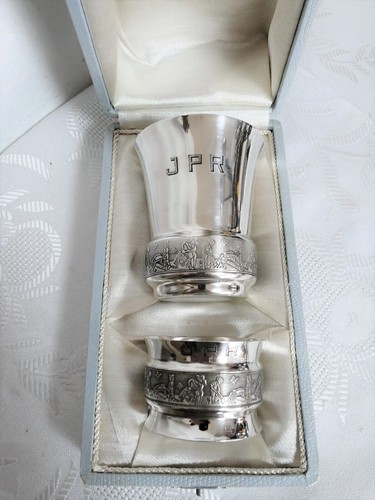 Taufgeschenk versilbert