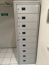 Initial Schließfachschrank Wertfachschrank 9 Fächer