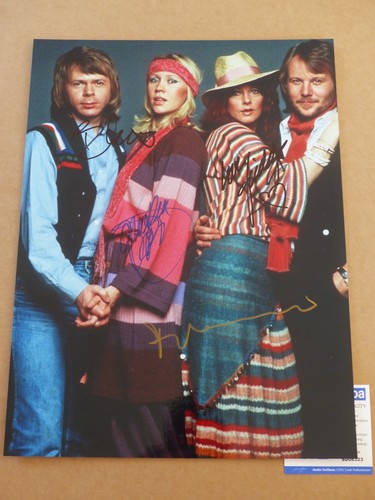 Abba signed autogramm signiert - autogramm,