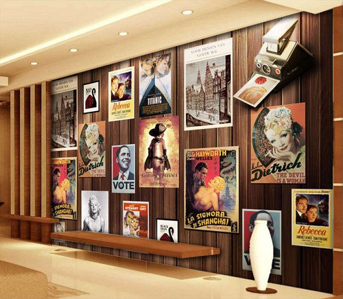 Filmklassiker bildwand voll - filmklassiker-bildwand, 3d