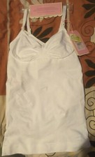Boob Still Top Unterhemd Slimming Nursing Singlet Schlankmachendes Gr. L weiß