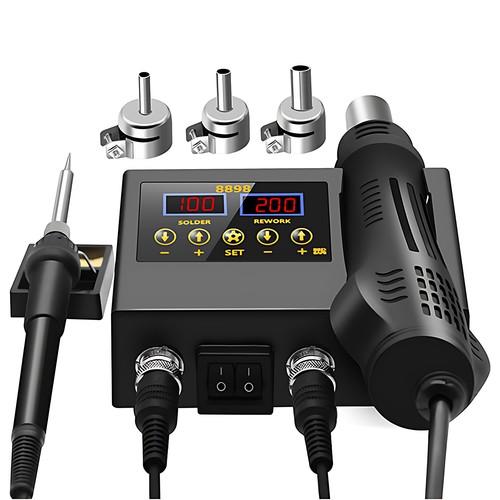 8898 station mit - 2-in-1-station,