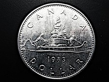 Kanada dollar 1983 kanu - 1983,