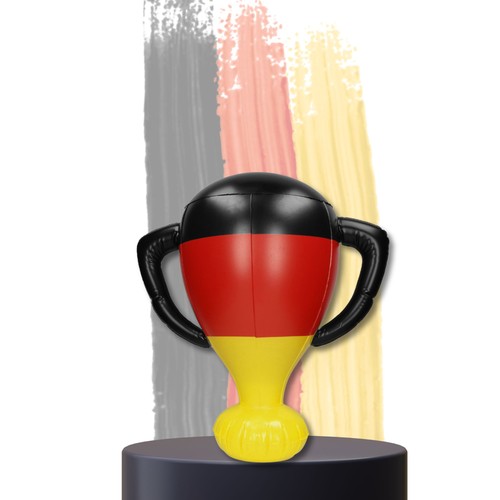 Aufblasbarer pokal deutschland - aufblasbarer,