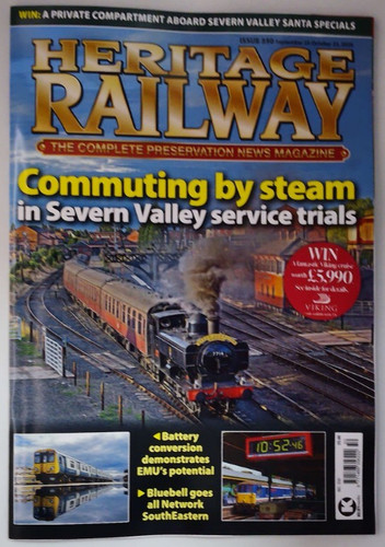 Heritage railway magazine - railway, #350