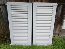 1 Paar Fensterladen - Holz -