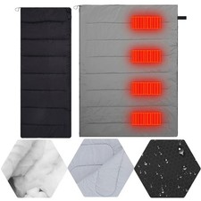 Beheizter Wintercamping Schlafsack Baumwolle Heizung Outdoor ultraleicht