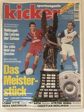 KICKER Sportmagazin | 38/19. Wo | 9.5.1994 | Formel 1 McLaren Ayrton Senna