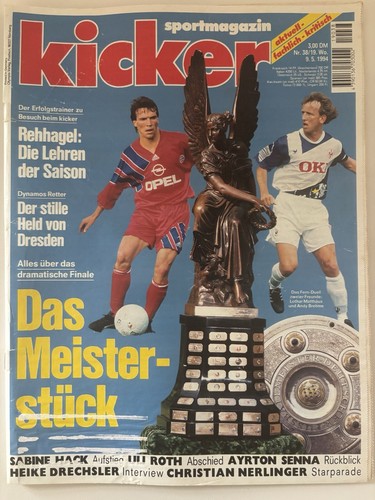 Kicker sportmagazin 38 - kicker, |