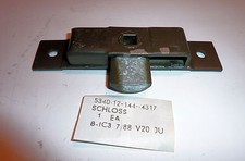 Haubenverschluss, Schloss 