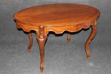 Tisch kulissentisch oval - tisch,