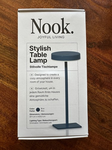 Nook tischlampe led - tischlampe,