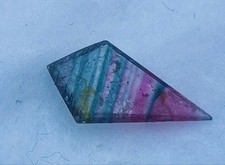 1 Turmalin Querschnitt Scheibe