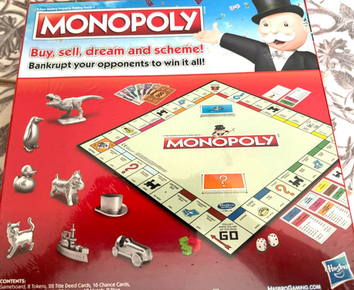 Monopoly classic new token - new,