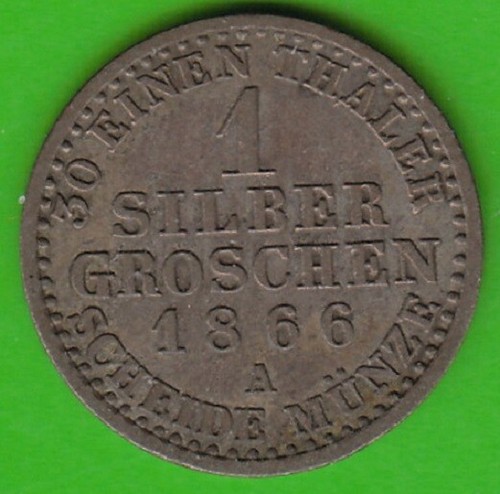 Preußen silbergroschen 1866 - preußen,