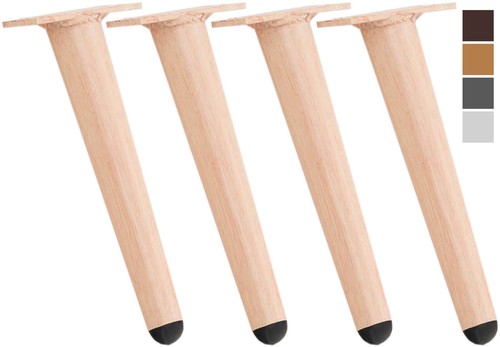 4er set möbelfüße - set,