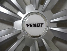 2x Fendt 56mm 3D epoxy logo