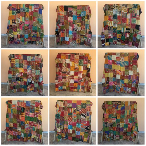 Indische wendbare kantha quilt - wendbare,