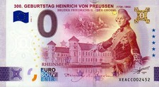 Null Euro Schein - 0 Euro