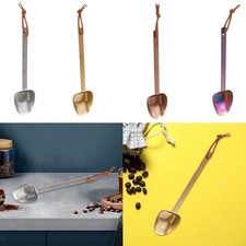 Kaffeelöffel Rührlöffel Multifunktion mit Ausgießer Mund Kompakt Suppenlöffel für