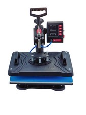 VEVOR 5-in-1-Thermopresse, 29 x 38 cm, Sublimationsdrucker mit Klappdeckel