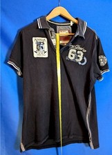 CAMP DAVID     Herren Polo Shirt   Gr. XL     Farbe Dunkelblau   Gewicht 330g