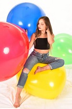 10x 290er Umfang Riesen- Luftballon ** 10x 90cm Ø Riesen- Ballons + schön weich