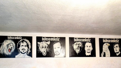 Set von ölgemälden böhse - 4, Ölgemälden,