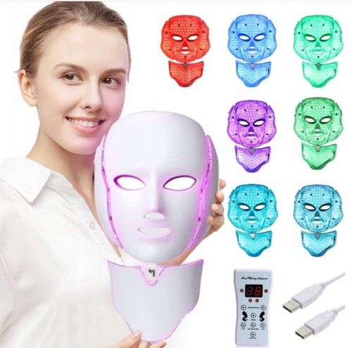 Farben led gesichtsmaske - led, mit