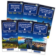 Set Schweden Regionalkarte 1-6