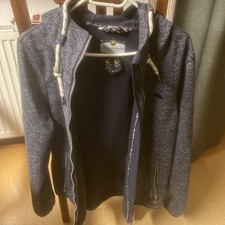 Sehr Schöne Wind und Regenjacke von Schmuddelwedda in graublauer Farbe Größe XL 