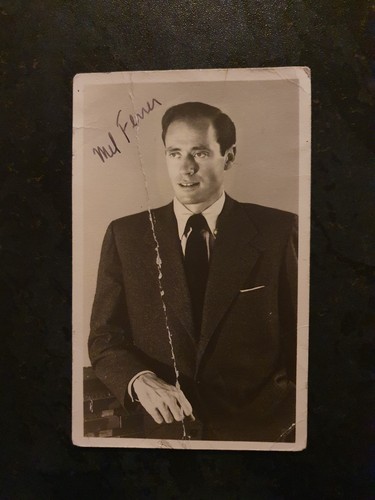 Mel ferrer signiertes - mel,