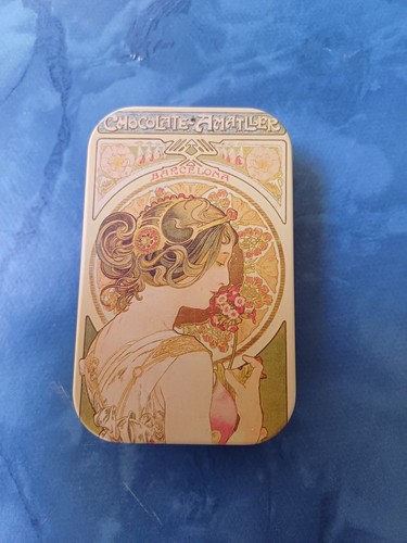 Jugendstil blechdose mucha - jugendstil,