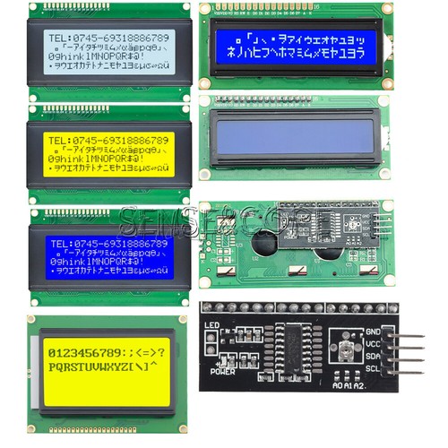 Lcd1602 2004a i2c board 16x2 - lcd1602/2004a,