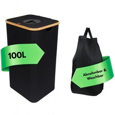 XXL Pfandflaschen Aufbewahrung Sammelbehälter mit Deckel & Innentasche Recycling