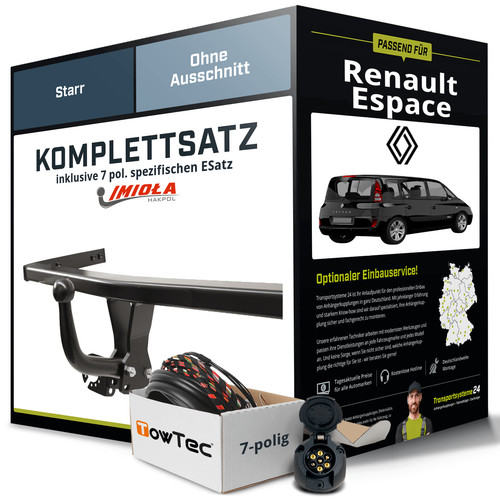 Anhängerkupplung starr für