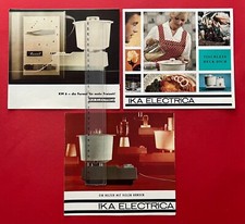 3 x DDR Reklame Prospekt IKA