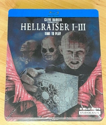 Hellraiser trilogy teil 2 - hellraiser, 1,2,3