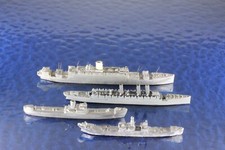 Konvolut 4x Handelsschiffe