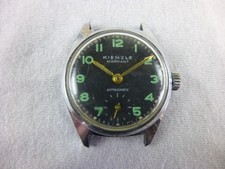KIENZLE MARKANT Herrenuhr Handaufzug Leuchtziffern Uhr läuft