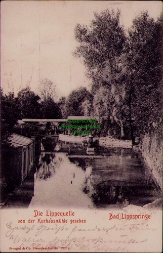 195257 bad lippspringe die - 195257, ak